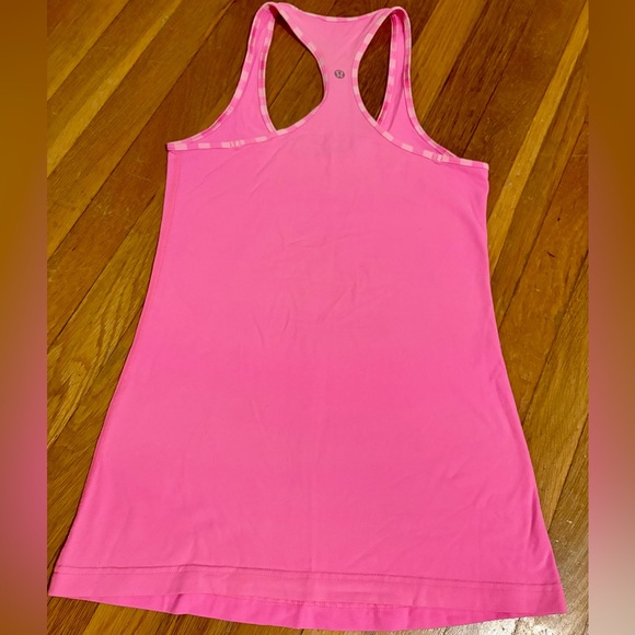 Lululemon athletica Pink Fitted Racerback Tank Top - Picture 3 of 6